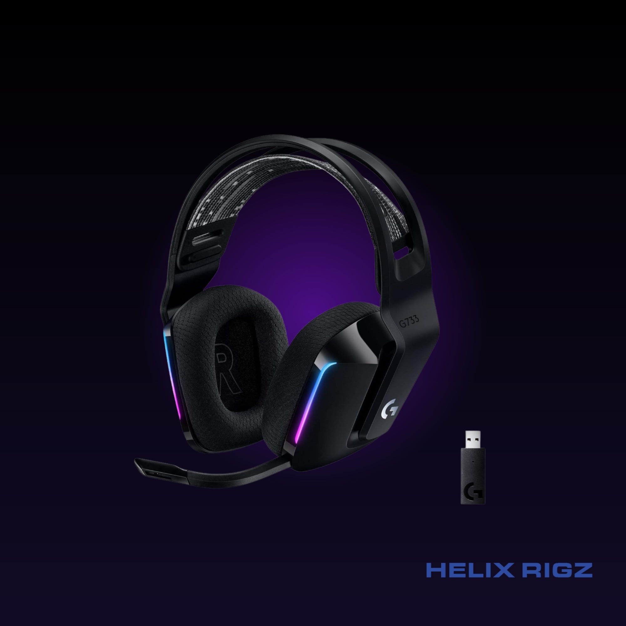 Logitech - G733 Lightspeed Wireless RGB Headset